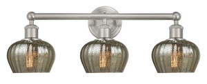 Fenton - 3 Light - 25 inch - Brushed Satin Nickel - Bath Vanity Light (616-3W-SN-G96)
