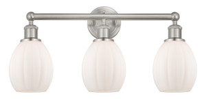 Eaton - 3 Light - 24 inch - Brushed Satin Nickel - Bath Vanity Light (616-3W-SN-G81)