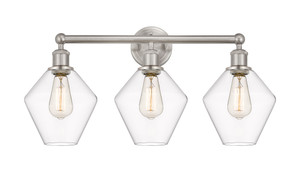 Cindyrella - 3 Light - 26 inch - Satin Nickel - Bath Vanity Light (616-3W-SN-G652-8)