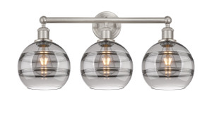 Rochester - 3 Light - 26 inch - Satin Nickel - Bath Vanity Light (616-3W-SN-G556-8SM)