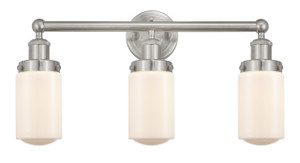 Dover - 3 Light - 23 inch - Brushed Satin Nickel - Bath Vanity Light (616-3W-SN-G311)
