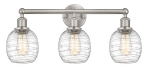 Belfast - 3 Light - 24 inch - Brushed Satin Nickel - Bath Vanity Light (616-3W-SN-G1013)