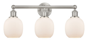 Belfast - 3 Light - 24 inch - Brushed Satin Nickel - Bath Vanity Light (616-3W-SN-G101)