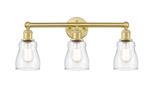 Ellery - 3 Light - 23 inch - Satin Gold - Bath Vanity Light (616-3W-SG-G392)