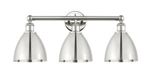 Bristol - 3 Light - 26 inch - Polished Nickel - Bath Vanity Light (616-3W-PN-MBD-75-PN)