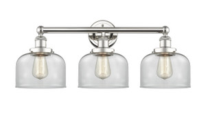 Bell - 3 Light - 26 inch - Polished Nickel - Bath Vanity Light (616-3W-PN-G72)