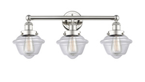 Oxford - 3 Light - 25 inch - Polished Nickel - Bath Vanity Light (616-3W-PN-G532)