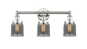 Bell - 3 Light - 23 inch - Polished Nickel - Bath Vanity Light (616-3W-PN-G53)