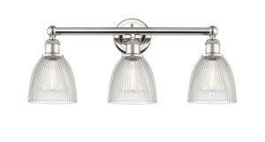 Castile - 3 Light - 24 inch - Polished Nickel - Bath Vanity Light (616-3W-PN-G382)