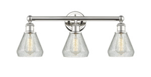 Conesus - 3 Light - 24 inch - Polished Nickel - Bath Vanity Light (616-3W-PN-G275)