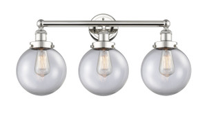 Beacon - 3 Light - 26 inch - Polished Nickel - Bath Vanity Light (616-3W-PN-G202-8)