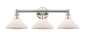 Orwell - 3 Light - 26 inch - Polished Nickel - Bath Vanity Light (616-3W-PN-G131) Orwell - 3 Light - 26 inch - Polished Nickel - Bath Vanity Light (616-3W-PN-G131)