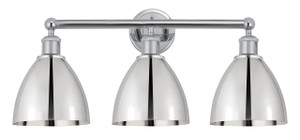Bristol - 3 Light - 26 inch - Polished Chrome - Bath Vanity Light (616-3W-PC-MBD-75-PC)