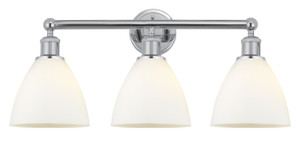 Bristol - 3 Light - 26 inch - Polished Chrome - Bath Vanity Light (616-3W-PC-GBD-751)