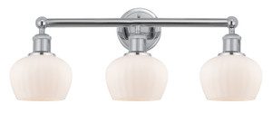 Fenton - 3 Light - 25 inch - Polished Chrome - Bath Vanity Light (616-3W-PC-G91)