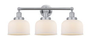 Bell - 3 Light - 26 inch - Polished Chrome - Bath Vanity Light (616-3W-PC-G71)