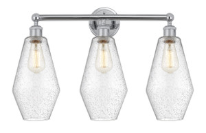 Cindyrella - 3 Light - 25 inch - Polished Chrome - Bath Vanity Light (616-3W-PC-G654-7)
