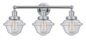Oxford - 3 Light - 25 inch - Polished Chrome - Bath Vanity Light (616-3W-PC-G534)