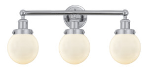 Beacon - 3 Light - 24 inch - Polished Chrome - Bath Vanity Light (616-3W-PC-G201-6)