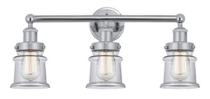 Canton - 3 Light - 23 inch - Polished Chrome - Bath Vanity Light (616-3W-PC-G182S)