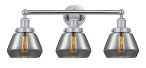 Fulton - 3 Light - 25 inch - Polished Chrome - Bath Vanity Light (616-3W-PC-G173)