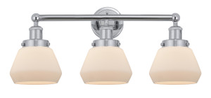 Fulton - 3 Light - 25 inch - Polished Chrome - Bath Vanity Light (616-3W-PC-G171)