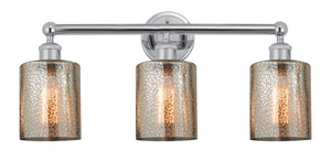 Cobbleskill - 3 Light - 23 inch - Polished Chrome - Bath Vanity Light (616-3W-PC-G116)