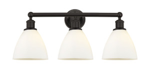 Bristol - 3 Light - 26 inch - Oil Rubbed Bronze - Bath Vanity Light (616-3W-OB-GBD-751)