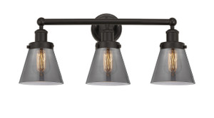 Cone - 3 Light - 24 inch - Oil Rubbed Bronze - Bath Vanity Light (616-3W-OB-G63)