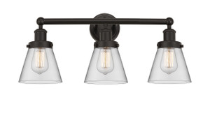 Cone - 3 Light - 24 inch - Oil Rubbed Bronze - Bath Vanity Light (616-3W-OB-G62)