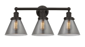 Cone - 3 Light - 26 inch - Oil Rubbed Bronze - Bath Vanity Light (616-3W-OB-G43)
