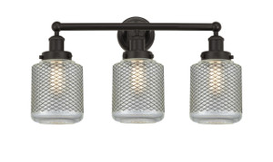 Stanton - 3 Light - 24 inch - Oil Rubbed Bronze - Bath Vanity Light (616-3W-OB-G262)
