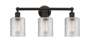 Cobbleskill - 3 Light - 23 inch - Oil Rubbed Bronze - Bath Vanity Light (616-3W-OB-G112)