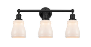 Ellery - 3 Light - 23 inch - Matte Black - Bath Vanity Light (616-3W-BK-G391)