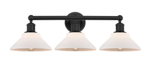 Orwell - 3 Light - 26 inch - Matte Black - Bath Vanity Light (616-3W-BK-G131) Orwell - 3 Light - 26 inch - Matte Black - Bath Vanity Light (616-3W-BK-G131)