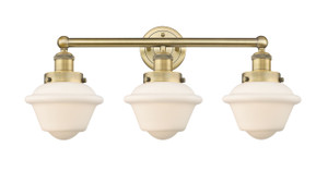 Oxford - 3 Light - 25 inch - Brushed Brass - Bath Vanity Light (616-3W-BB-G531)
