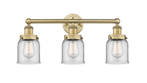 Bell - 3 Light - 23 inch - Brushed Brass - Bath Vanity Light (616-3W-BB-G52)