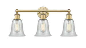Hanover - 3 Light - 24 inch - Brushed Brass - Bath Vanity Light (616-3W-BB-G2812)