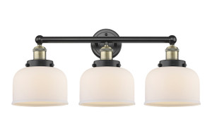 Bell - 3 Light - 26 inch - Black Antique Brass - Bath Vanity Light (616-3W-BAB-G71)