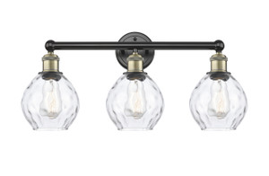 Waverly - 3 Light - 24 inch - Black Antique Brass - Bath Vanity Light (616-3W-BAB-G362)