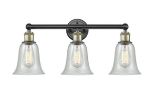 Hanover - 3 Light - 24 inch - Black Antique Brass - Bath Vanity Light (616-3W-BAB-G2812)