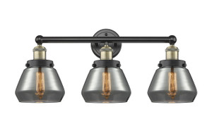 Fulton - 3 Light - 25 inch - Black Antique Brass - Bath Vanity Light (616-3W-BAB-G173)