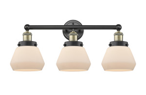 Fulton - 3 Light - 25 inch - Black Antique Brass - Bath Vanity Light (616-3W-BAB-G171)