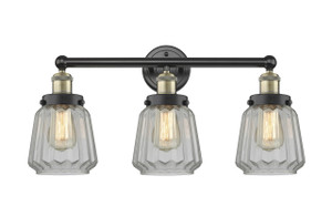 Chatham - 3 Light - 25 inch - Black Antique Brass - Bath Vanity Light (616-3W-BAB-G142)