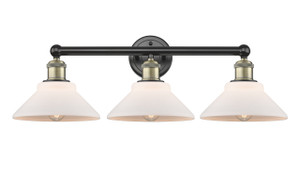 Orwell - 3 Light - 26 inch - Black Antique Brass - Bath Vanity Light (616-3W-BAB-G131)