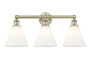 Berkshire - 3 Light - 26 inch - Antique Brass - Bath Vanity Light (616-3W-AB-GBC-81)