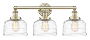 Bell - 3 Light - 26 inch - Antique Brass - Bath Vanity Light (616-3W-AB-G713)