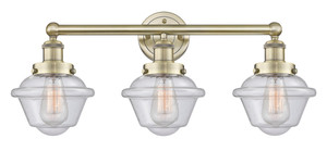 Oxford - 3 Light - 25 inch - Antique Brass - Bath Vanity Light (616-3W-AB-G534)