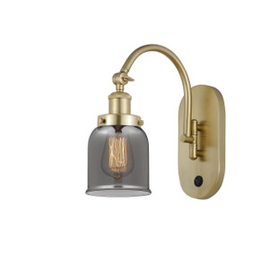 Bell - 1 Light - 5 inch - Satin Gold - Sconce (918-1W-SG-G53)