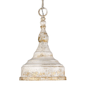 Keating 1-Light Pendant in Antique Ivory (0806-S AI)